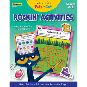 Teacher Created Learn with Pete the Cat: Rockin' Activities (TCR 62088)