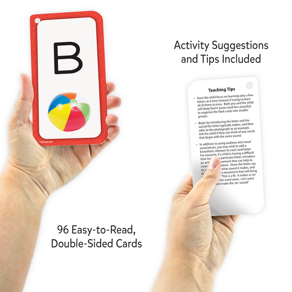 Teacher Created Alphabet Flash Cards Deluxe Set (TCR 62101)