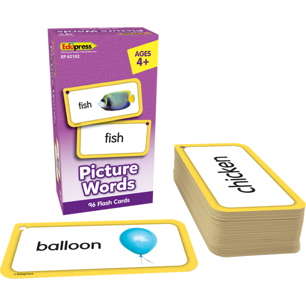 Teacher Created Picture Words Flash Cards Deluxe Set (TCR 62102)