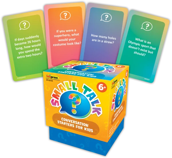 Teacher Created Resources Small Talk: Conversation Starters for Kids (TCR 62320)