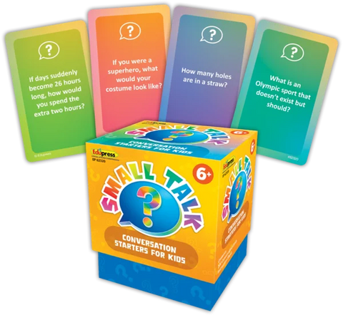 Teacher Created Resources Small Talk: Conversation Starters for Kids (TCR 62320)