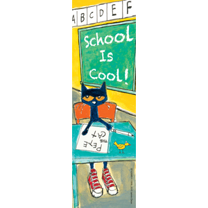 Teacher Created Pete the Cat School is Cool Bookmarks, Pack of 36 (TCR 62689)