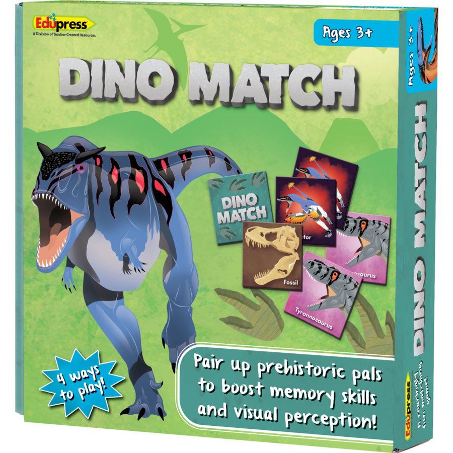 Teacher Created Resources Dino Match Game (TCR 63281)