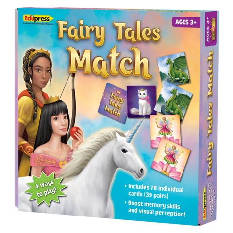 Teacher Created Resources Fairy Tales Match Game (TCR 63282)