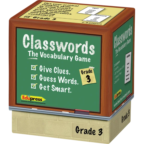 Teacher Created Resources Edupress Classwords The Vocabulary Game, Grade 3 (TCR 63751)