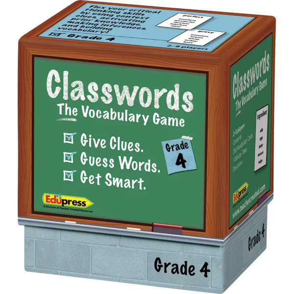 Teacher Created Resources Edupress Classwords The Vocabulary Game, Grade 4 (TCR 63752)
