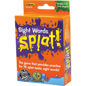 Teacher Created Resources Sight Words Splat Game Grades 1-2 (TCR 63758)