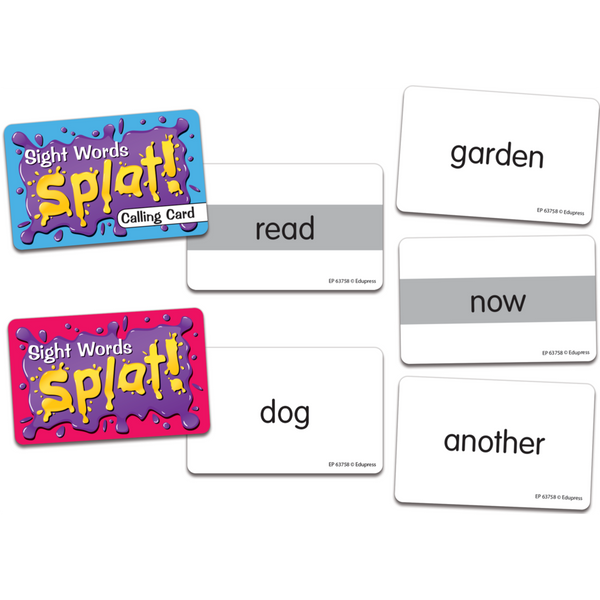Teacher Created Resources Sight Words Splat Game Grades 1-2 (TCR 63758)