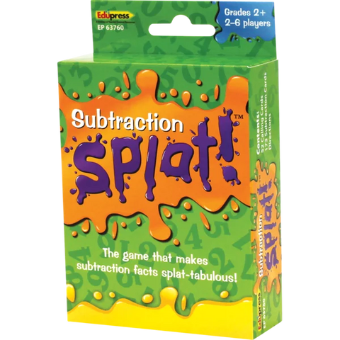 Teacher Created Resources Edupress Splat Game Subtraction (EP 63760)