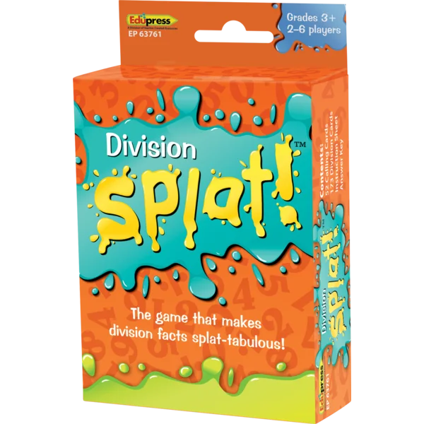 Teacher Created Resources Math Splat Game: Division (TCR 63761)
