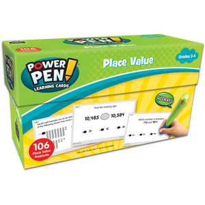 Teacher Created Power Pen Learning Cards Place Value (TCR 6464)