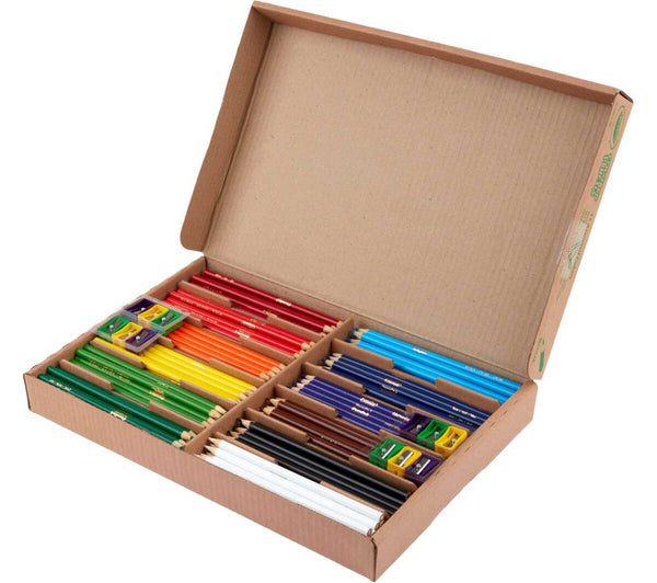 Colored Pencils Classpack, 240 Count, 12 Colors (BIN 68-7506)