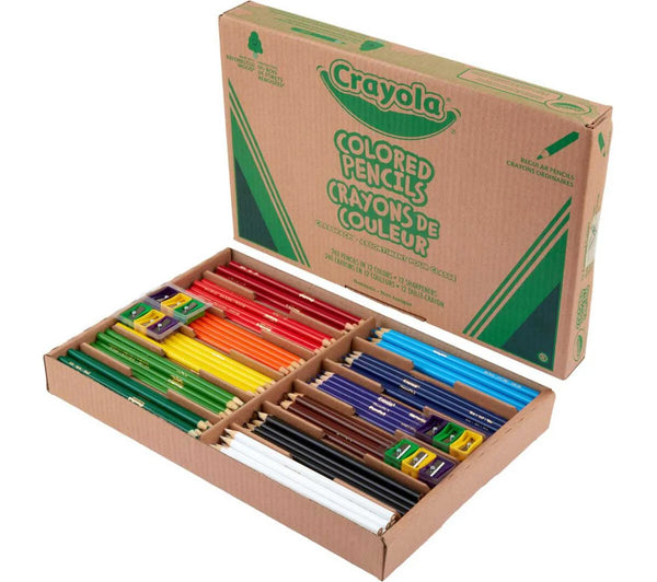 Colored Pencils Classpack, 240 Count, 12 Colors (BIN 68-7506)