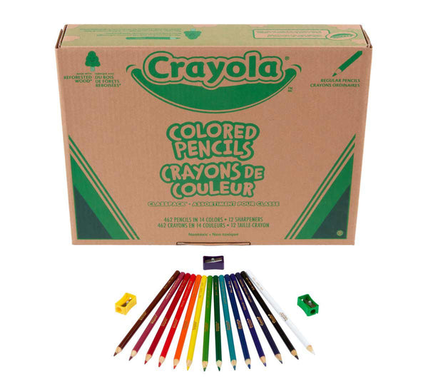 Crayola 462ct. Regular Colored Pencil Classpack (BIN68-7509)