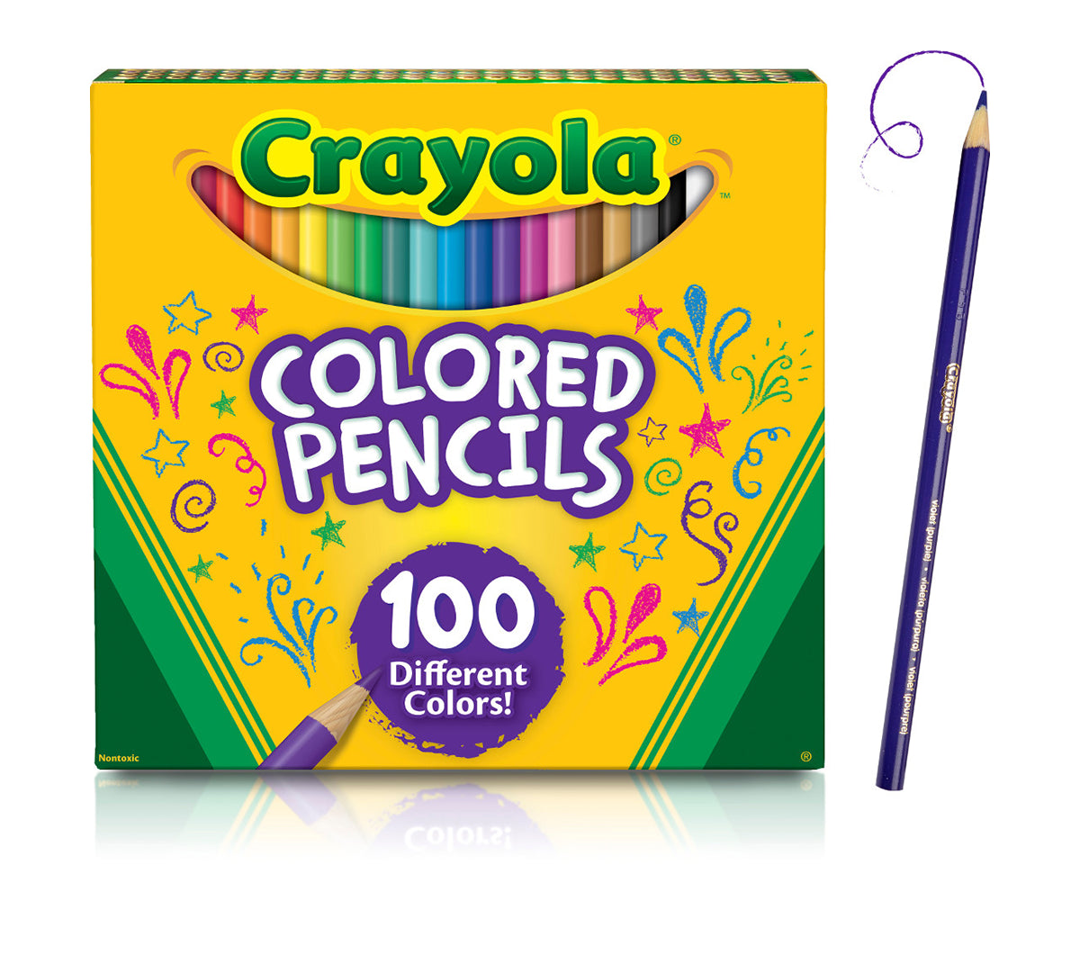 Crayola Colored Pencils, 100 Count (BIN 68-8100)