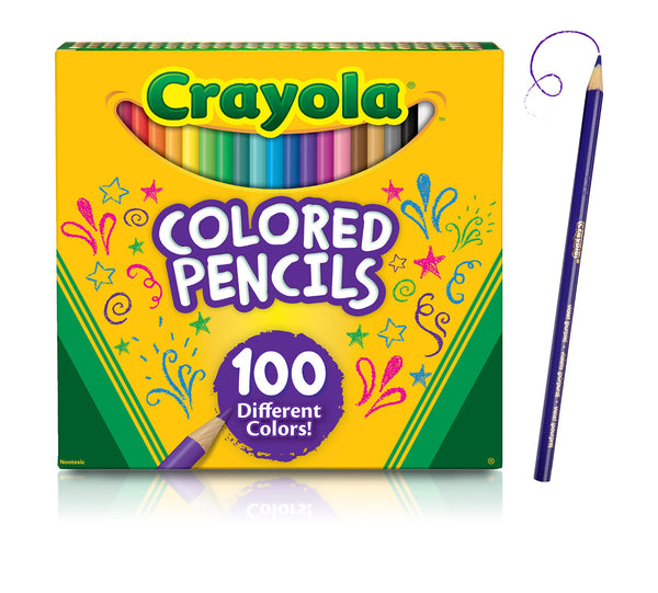 Crayola Colored Pencils, 100 Count (BIN 68-8100)