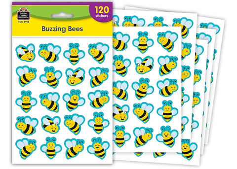 Teacher Created Resources Buzzing Bees Stickers (TCR 6913)
