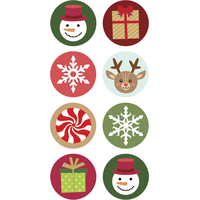 Teacher Created Resources Winter Holiday Mini Stickers (TCR 6947)