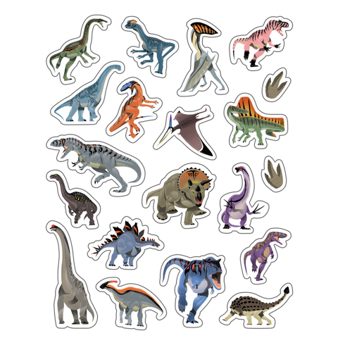 Teacher Created Resources Dinosaurs Stickers (TCR 7088)