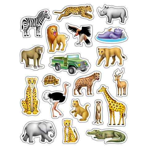 Teacher Created Resources Safari Stickers (TCR 7089)