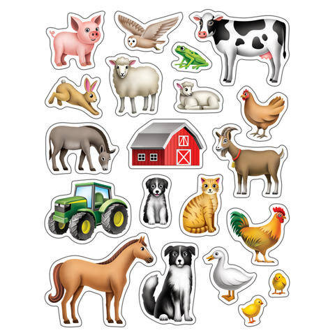 Teacher Created Resources Farm Stickers (TCR 7090)