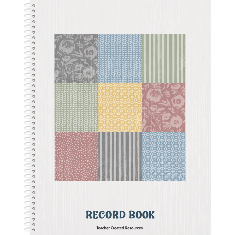 Teacher Created Classroom Cottage Record Book (TCR 7196)