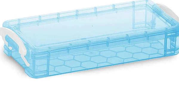 Enday Stackable Pencil Case Multipurpose Utility Box, Assorted Colors