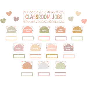 Teacher Created Resources Terrazzo Tones Classroom Jobs Mini Bulletin Board (TCR 7209)