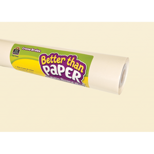 Teacher Created Resources Creme Brulee Better Than Paper Bulletin Board Roll, 4' x 12' (TCR 77440)
