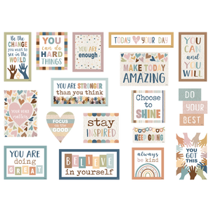Teacher Created Everyone Is Welcome Magnetic Positive Sayings (TCR 77590)