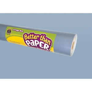 Teacher Created Resources Cottage Blue Better Than Paper Bulletin Board Roll, 4' x 12' (TCR 77911)