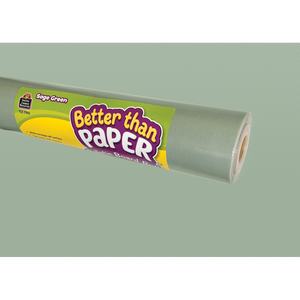 Teacher Created Resources Sage Green Better Than Paper Bulletin Board Roll, 4' x 12' (TCR 77912)