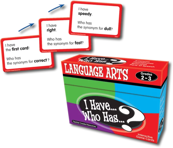 Teacher Created Resources I Have, Who Has Language Arts Game Grades 2-3 (TCR 7813)