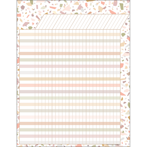 Teacher Created Resources Terrazzo Tones Incentive Chart (TCR 7871)