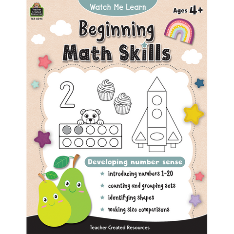 Teacher Created Resources Watch Me Learn: Beginning Math Skills (TCR 8395)