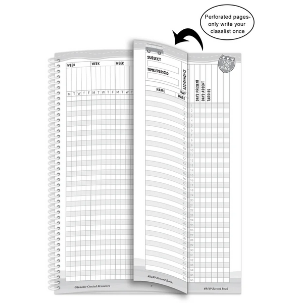 Teacher Created Resources Moving Mountains Road Trip Record Book (TCR 8449)