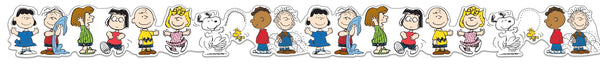 Eureka Peanuts Character Lineup Extra Wide Deco Trim (EU 846355)
