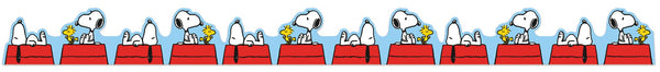Eureka Peanuts Snoopy Doghouse Extra Wide Deco Trim (EU 846356)