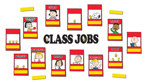 Eureka Peanuts Class Jobs Mini Bulletin Board Set (EU 847832)