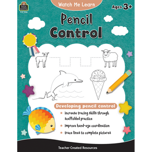Teacher Created Resources Watch Me Learn: Pencil Control (TCR 9106)