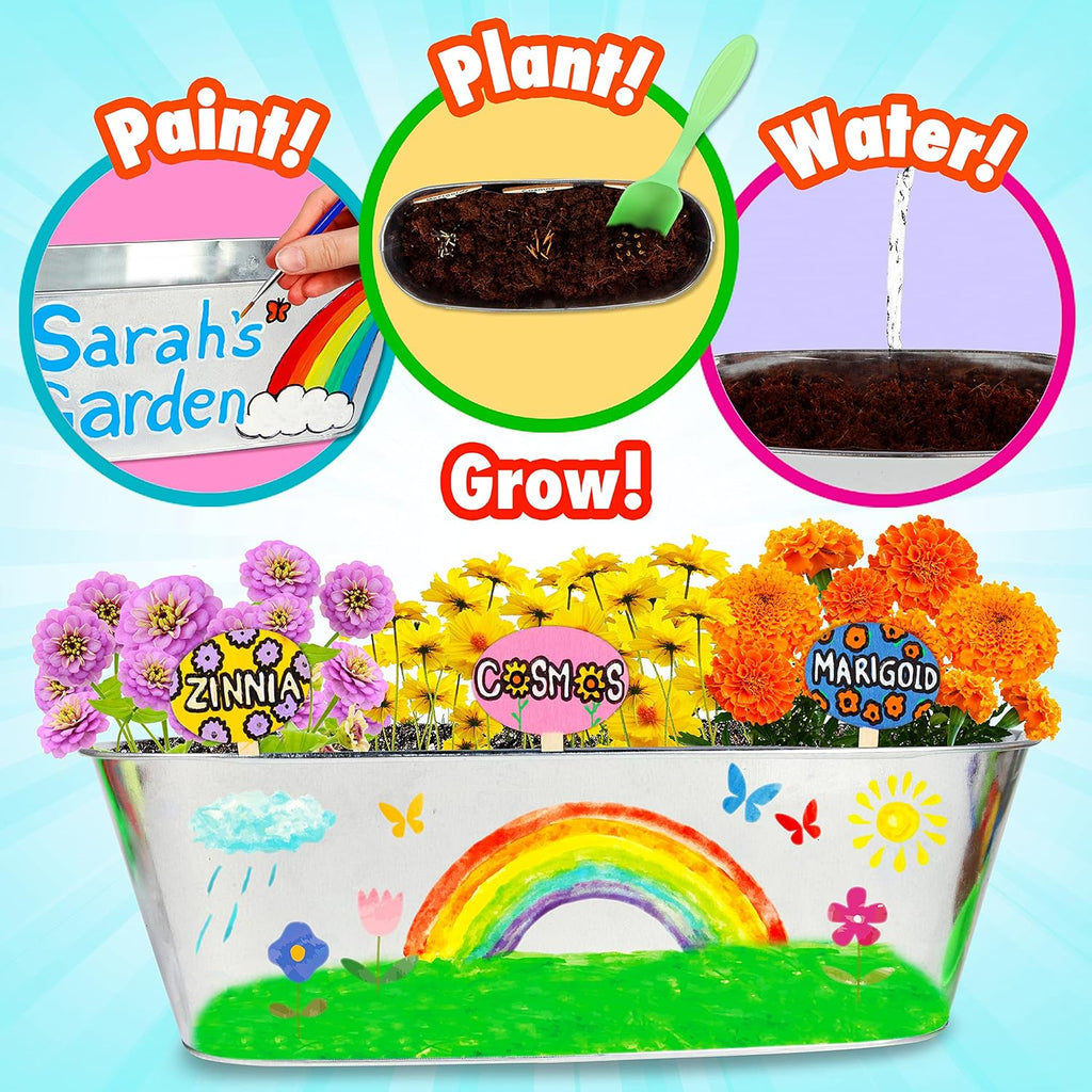 miracle gro kids garden tool set instructions Creative Kids Miracle-Gro DIY Flower Growing Kit (BAT 63064) – Ramrock School & Office Supplies