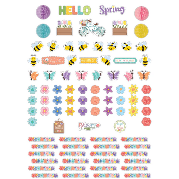 Teacher Created Resources Hello Spring Create & Decorate Quick Kit (TCR 9464)