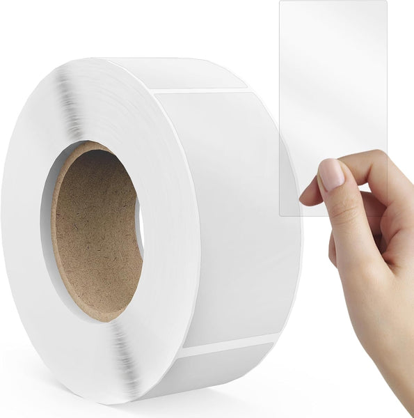 Barcode Protector Sealing Stickers, 3.2" x 1.2", Pack of 500