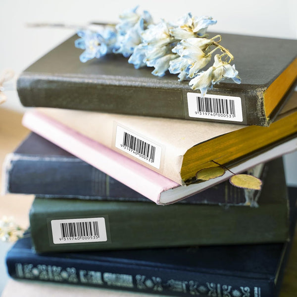 Barcode Protector Sealing Stickers, 3.2" x 1.2", Pack of 500