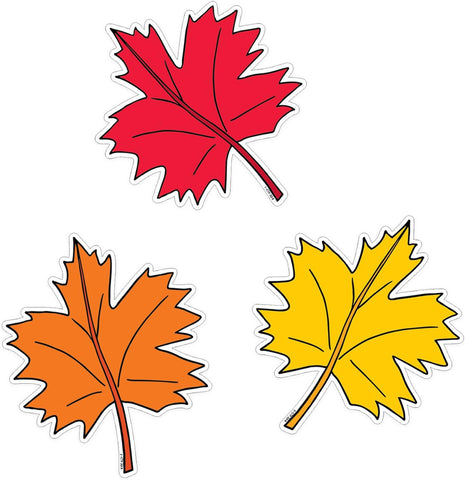 Creative Teaching Fall Leaves 6" Accents, 36 Count (CTP 8228)