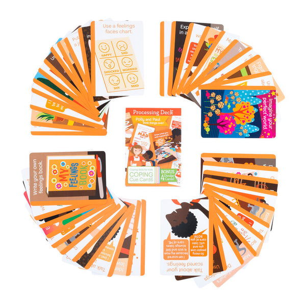 Coping Skills for Kids Cue Cards Processing Deck (CSKCCPRO)