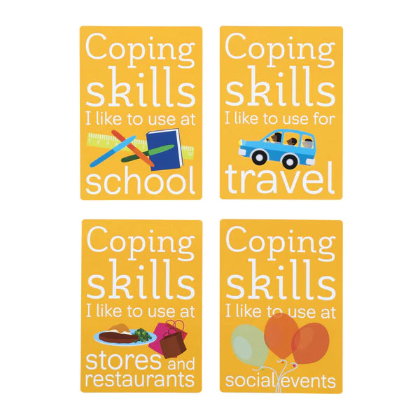 Coping Skills for Kids Cue Cards Sensory Deck (CSKCCSEN)
