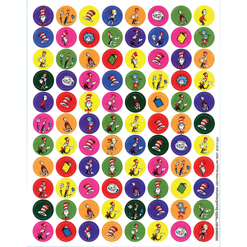 Eureka Cat In The Hat Mini Stickers (EU 656884)