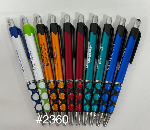 Bulk Lot of 300 Misprinted Retractable Ballpoint Pens (Lot #2360)
