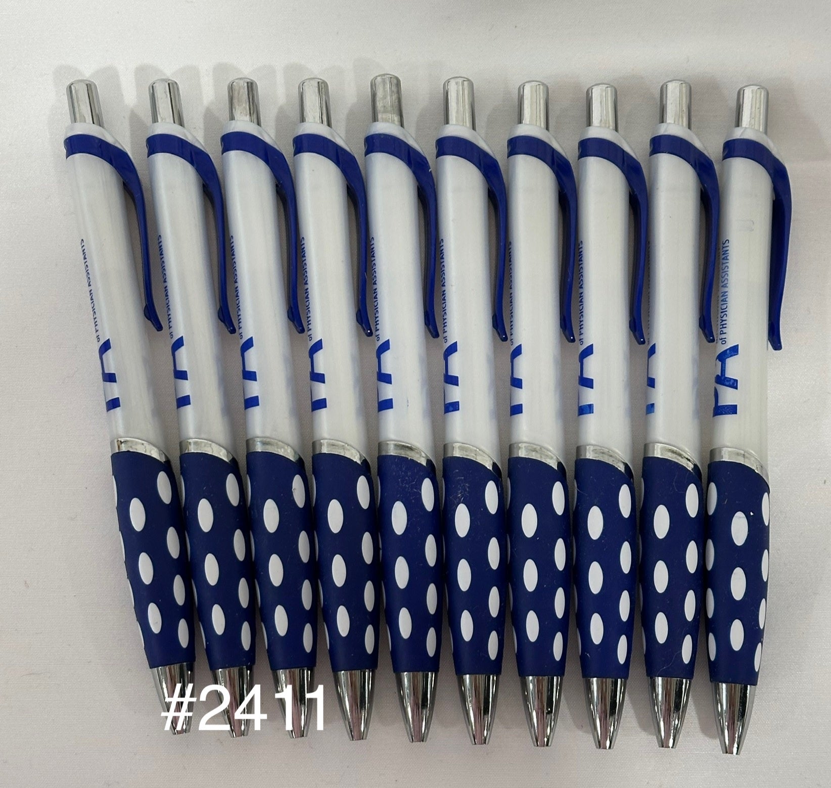 Bulk Lot of 110 Misprinted Retractable Ballpoint Pens (Lot #2411)